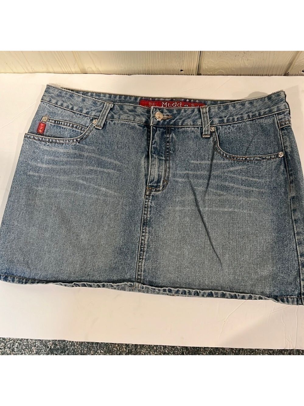 Mudd Jean Mini Skirt 5 Pocket